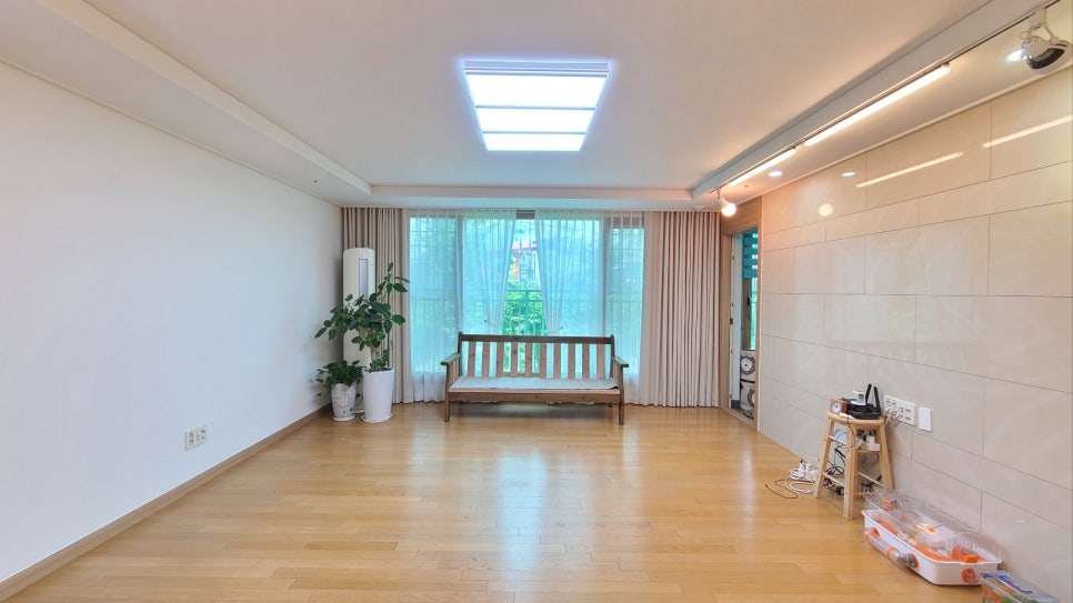 겉커튼까지 함께 쳤을 때
